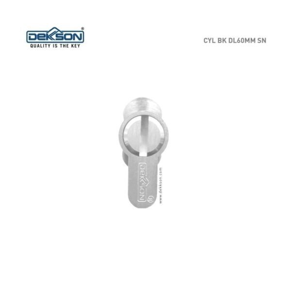 TERMURAH DEKKSON CYL BK DL60MM SN Cylinder Kunci Pintu Silinder
