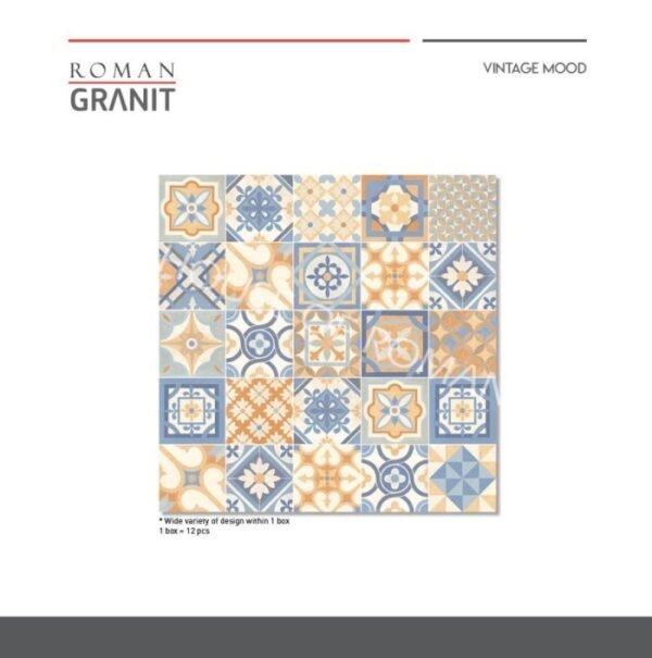 TERMURAH ROMAN GRANIT 30 X 30 GTA332701R DCHIAZZA COLORE - Image 4
