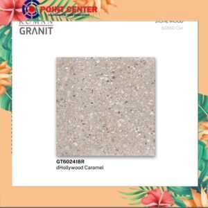 TERMURAH ROMAN GRANIT 60 X 60 GT602418R DHOLLYWOOD CARAMEL