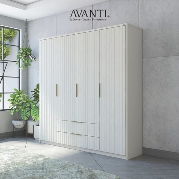 TERMURAH ACTIV FURNITURE AVANTI MUNICH LP 400 LEMARI BAJU MINIMALIS - Image 4