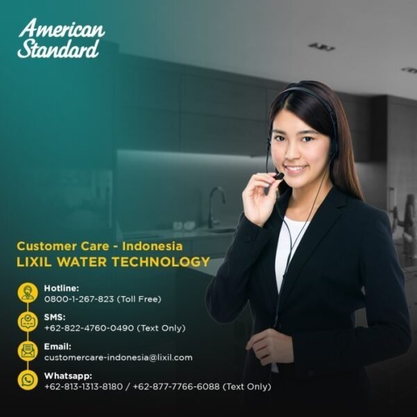 TERMURAH AMERICAN STANDARD SHOWER TANGAN DAN KEPALA MIXER SUHU OTOMATIS (3WAY) - Image 2