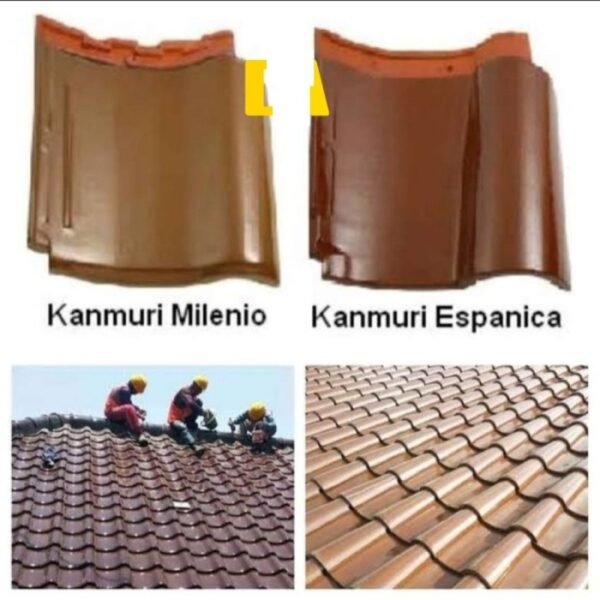 TERMURAH KANMURI KE-2/KM-2 PP GENTENG NOK PENANGKAL PETIR NATURAL - Image 3