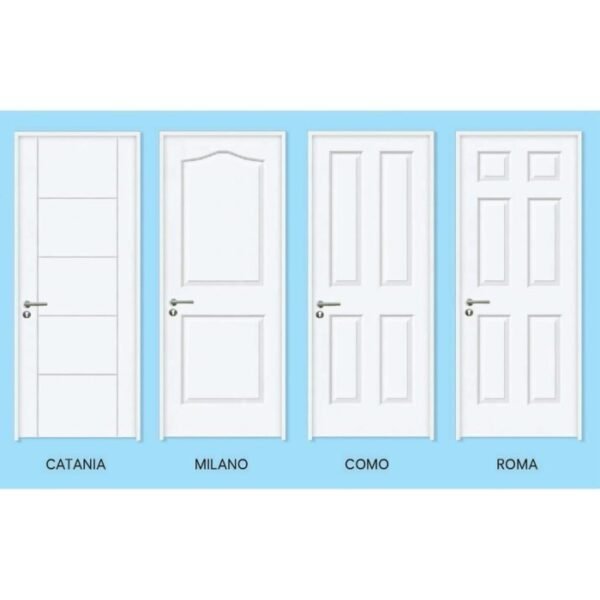 TERMURAH KNOX DAUN PINTU ONLY HSW CATANIA 82X210CM PUTIH AREA TERBATAS - Image 2