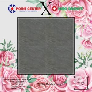 TERMURAH NIRO GRANITE 60 X 60 GPB04 FROST (GREY) POLAR BLACK