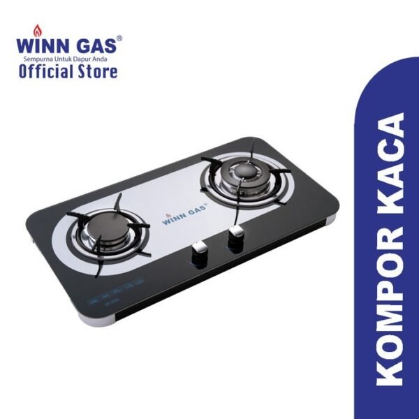 TERMURAH WINN GAS KOMPOR KACA 2 TUNGKU W888 - Image 3