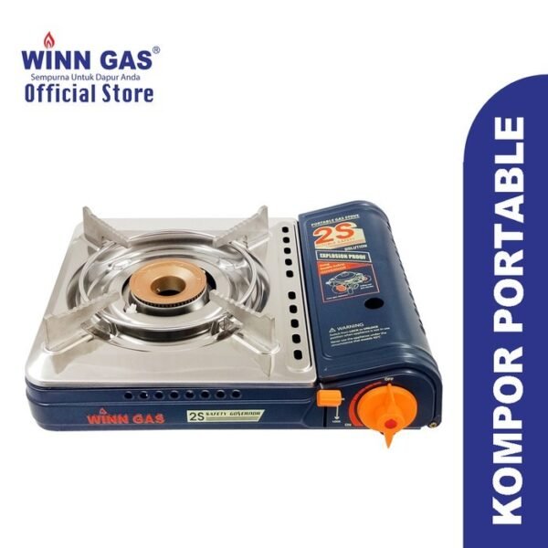 TERMURAH WINN GAS KOMPOR PORTABLE W2S - MERAH - Image 2