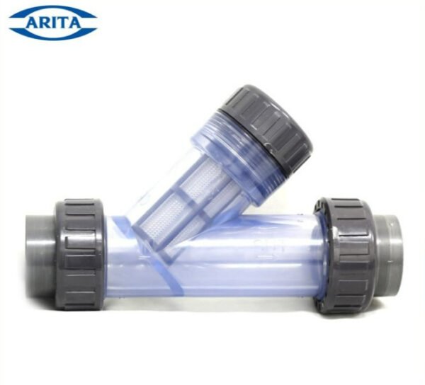 TERMURAH ARITA Y SEDIMENT STRAINER UPVC CONN SOCKET JIS MESH 20 1 1/4