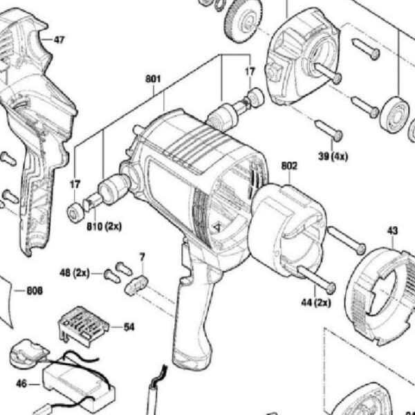 TERMURAH 1619PB1744 BOSCH SWITCH GPO 950 / SPARE PART BOSCH ORIGINAL - Image 2