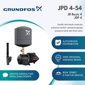 TERMURAH JET PUMP GRUNDFOS JPD 4-54 PT-V