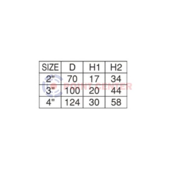 TERMURAH SAN EI H 01 ROOF DRAIN 2 INCH / SARINGAN DAK / TALANG - Image 2