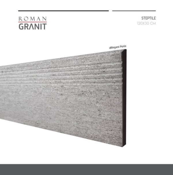 TERMURAH ROMAN GRANIT STEP TILE 30 X 120 BGTB2501C DRINJANI PERLA - Image 5