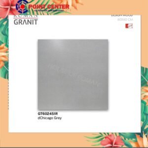 TERMURAH ROMAN GRANIT 60 X 60 GT602451R DCHICAGO GREY