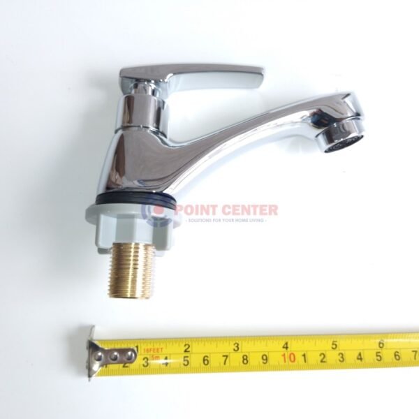 TERMURAH IGM IK-060 KRAN WASTAFEL KUNINGAN + CHROME 1/2 INCH KERAN - Image 2