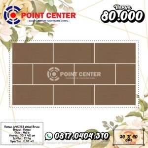 TERMURAH ROMAN KERAMIK 20 X 40 W40253 DWOOL BRUNO