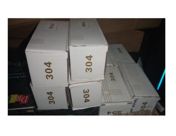 TERMURAH STOP KRAN BOTOL SHOWER BULAT STAINLESS ABU A - 5483 - Image 4