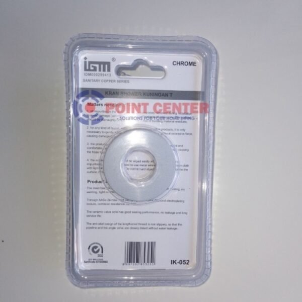 TERMURAH IGM IK 052 Tee Stop Kran Stop Valve 1/2" Kran Showerr - Image 3
