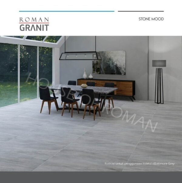 TERMURAH ROMAN GRANIT 60 X 120 GT1262024R DBALTIMORE GREY - Image 2