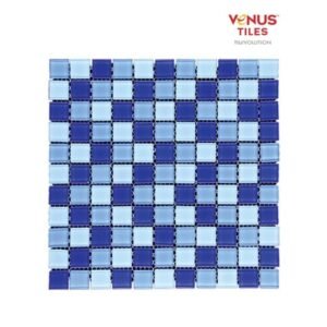 TERMURAH VENUS MOSAIC 30 X 30 CASCARA DARK BLUE KERAMIK KOLAM RENANG