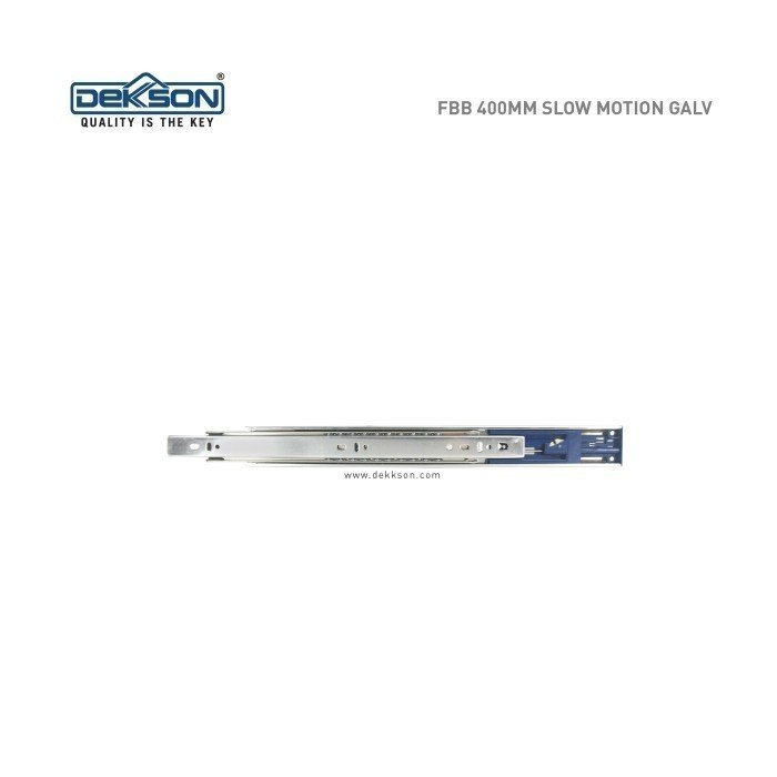 TERMURAH DEKKSON Furniture Ball Bearing FBB 400MM Slowmotion Galv - Image 2