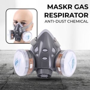 TERMURAH TAFFWARE MASKER GAS RESPIRATOR ANTI DUST CHEMICAL SF02