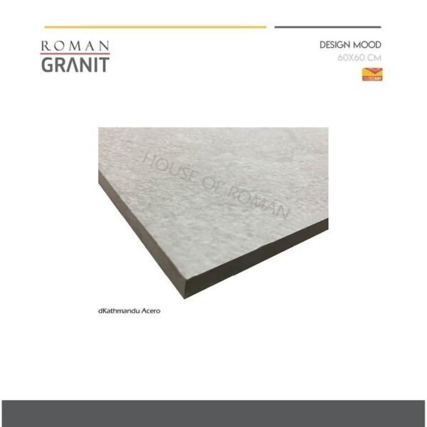 TERMURAH ROMAN GRANIT 60 X 60 GT602085CR DKATHMANDU ACERO - Image 3