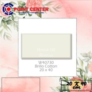 TERMURAH ROMAN KERAMIK 20 X 40 W40730 BRILLO COTTON GOL B