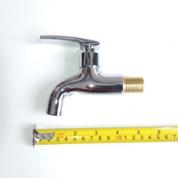 TERMURAH IGM IK 059 Kran Tembok Hendle Kuningan + Chrome 1/2 Inch - Image 2