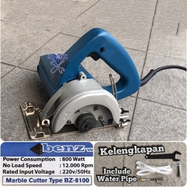 TERMURAH BENZ MESIN POTONG KERAMIK GRANIT ELECTRIC MARBLE CUTTER BZ810 - Image 5