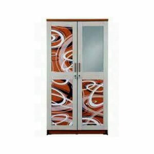 TERMURAH ACTIV FURNITURE WINN LP 202 LEMARI PAKAIAN 2 PINTU KACA