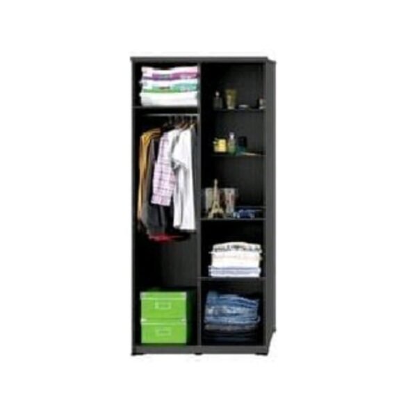 TERMURAH ACTIV FURNITURE SPIN LPM 222 LEMARI PAKAIAN 2 PINTU KAYU KACA - Image 2