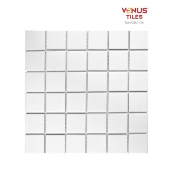 TERMURAH VENUS MOSAICO 30 X 30 POTTERY CERRA MAXI WHITE MATTE