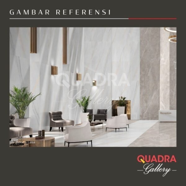 TERMURAH QUADRA GRANIT 320 X 160 BIG SIZE BIANCO LASA - Image 3
