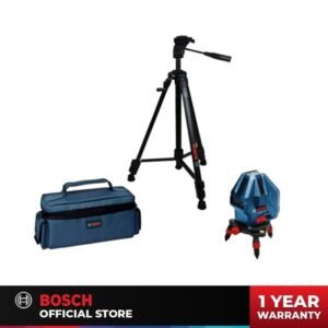 TERMURAH BOSCH GLL 5-50 X KIT + TRIPOD SET LASER GARIS / LINE LEVEL