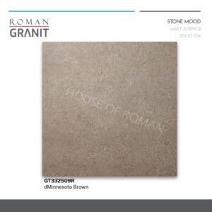 TERMURAH ROMAN GRANIT 30 X 30 GT332509R DMINNESOTA BROWN