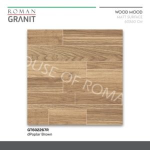 TERMURAH ROMAN GRANIT 60 X 60 GT602267R dPoplar Brown
