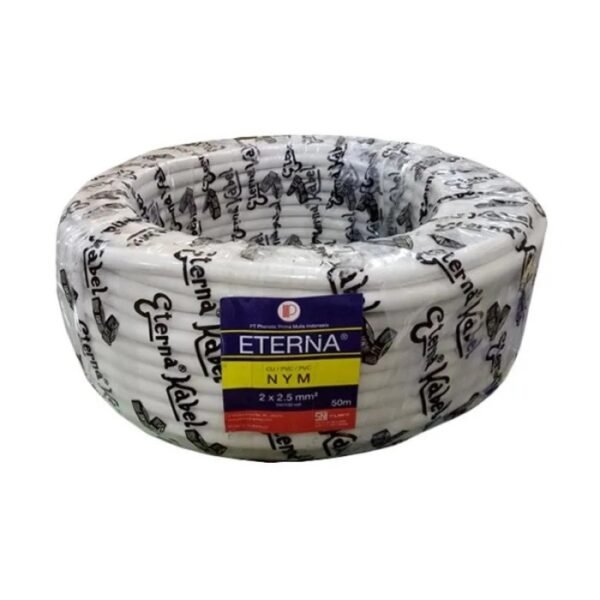 TERMURAH ETERNA KABEL NYM 2X2.5 1 ROLL 50 M - Image 2