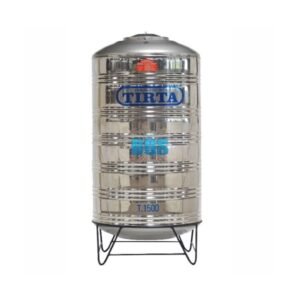 Termurah Tangki Air Stainless TIRTA T 1500 PK (Pakai Kaki) Toren air