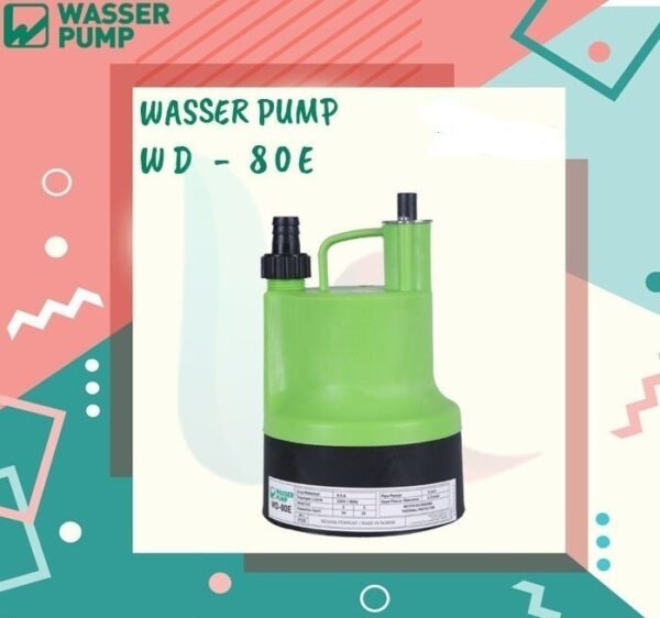 TERMURAH WASSER WD 80 E 80 W Pompa Celup Bersih Drainase Submersible
