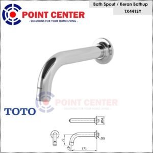 TERMURAH TOTO TX441SY KRAN BATHUB / FAUCET BATH SPOUT