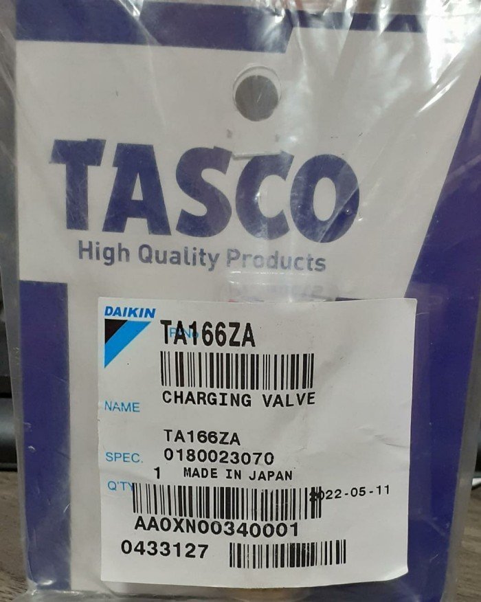 TERMURAH DAIKIN TASCO TAS0008 CHARGING VALVE R32 / R410A SPARE PART AC - Image 3