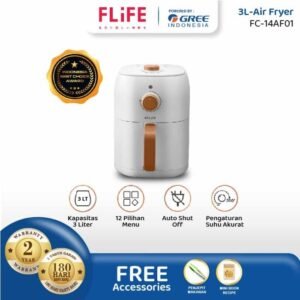 TERMURAH FLIFE AIR FRYER 3 LITER MODEL FC-14AF01