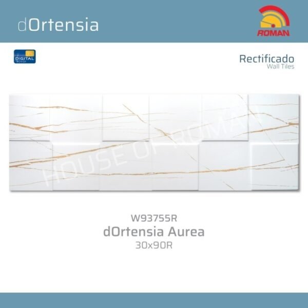 TERMURAH ROMAN KERAMIK 30 x 90R W93755R dORTENSIA AUREA