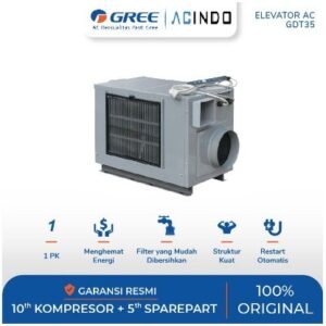 TERMURAH AC GREE AC ELEVATOR AC 0,75PK GDT25/NAA-E AC LIFT 0,75 PK