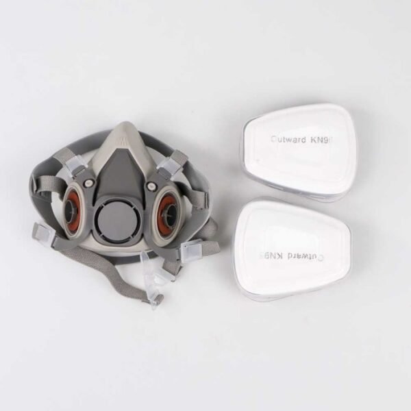 TERMURAH TAFFWARE MASKER GAS SICCO RESPIRATOR - 6200 - Image 4