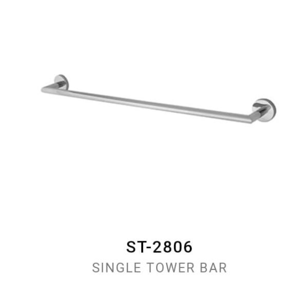 TERMURAH WASSER ST-2806 Gantungan Handuk Baju / SINGLE TOWER BAR - Image 2