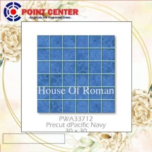 TERMURAH ROMAN KERAMIK PRE CUT 30 X 30 PWA33712 DPACIFIC NAVY GOL B