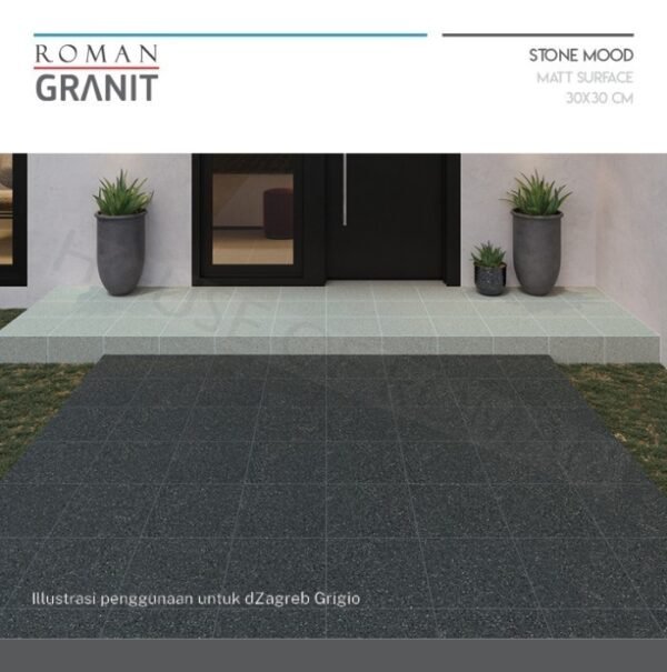 Termurah ROMANGRANIT dZagreb Grigio 30x30 GT332411R ROMAN GRANIT - Image 2