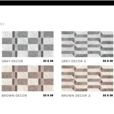 TERMURAH PLATINUM KERAMIK 25/50 CARMEN BROWN DECOR - Image 2