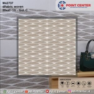 TERMURAH ROMAN KERAMIK 20 X 60 W62737 DFABRIC WOVEN