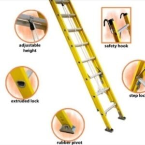 TERMURAH DENKO Tangga Ekstensi Fiberglass 2 x 12 Steps 6,8M